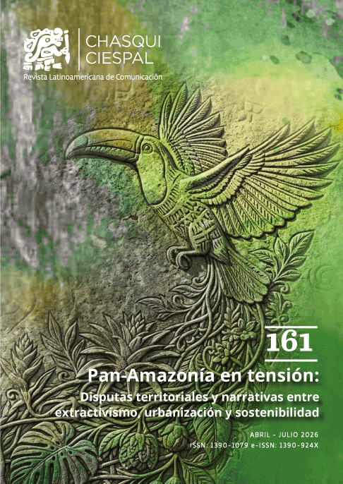 					Ver Vol. 1 Núm. 161 (2026):  Pan-Amazonía en tensión: Disputas territoriales y narrativas entre extractivismo, urbanización y sostenibilidad
				